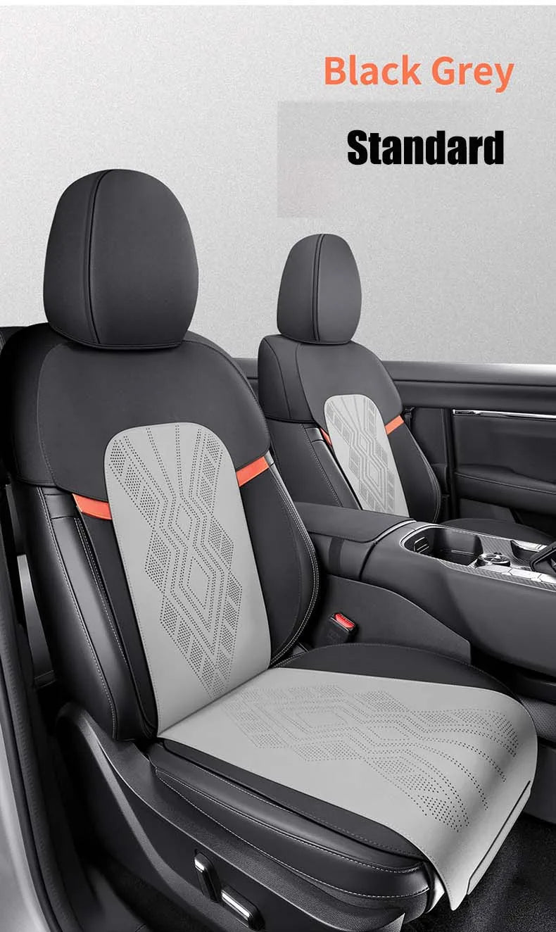 Custom Fit Half-Cover Suede Car Seat Covers for Haval Dargo