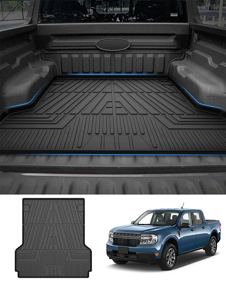 TPE Truck Bed Floor Mat for Ford F150 (2012–2021)