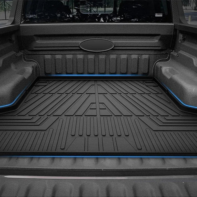 Custom Fit Truck Bed Floor Mat TPE Floor Liner for Chevrolet Silverado 2500 (2019–2023)