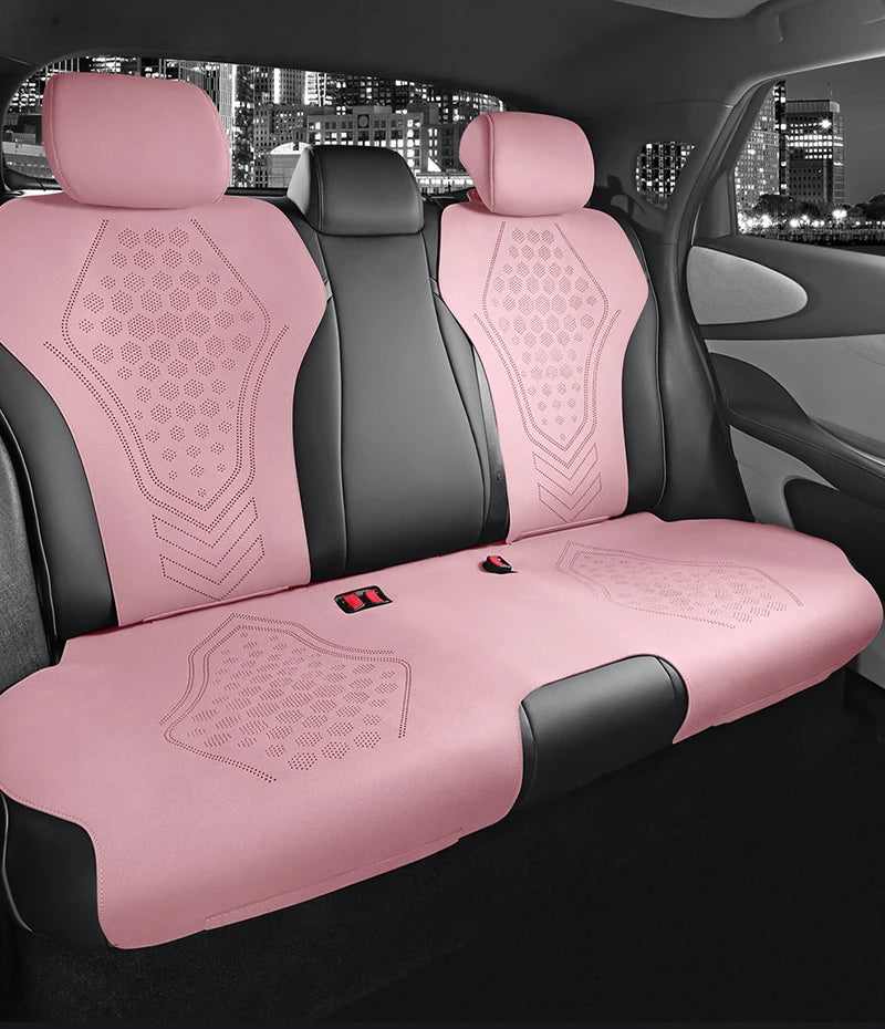 Custom Half-Cover Suede Seat Cushion Pads for BYD Dolphin