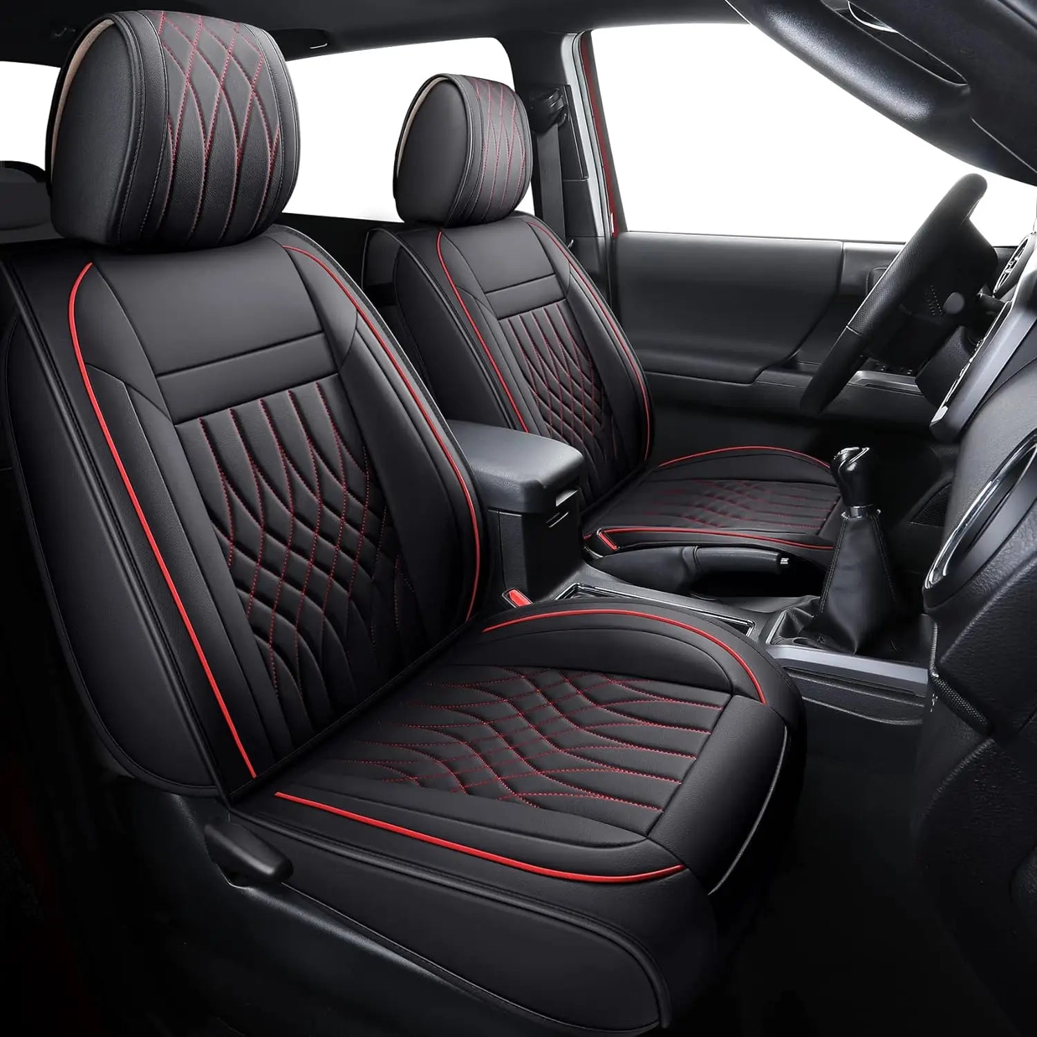Custom Fit Leather Car Seat Covers for Toyota Tacoma (2005–2023)