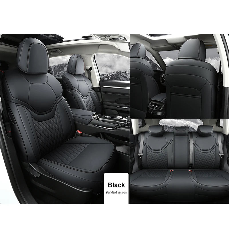 Custom Fit Leather Car Seat Covers Full Set for Haval Jolion