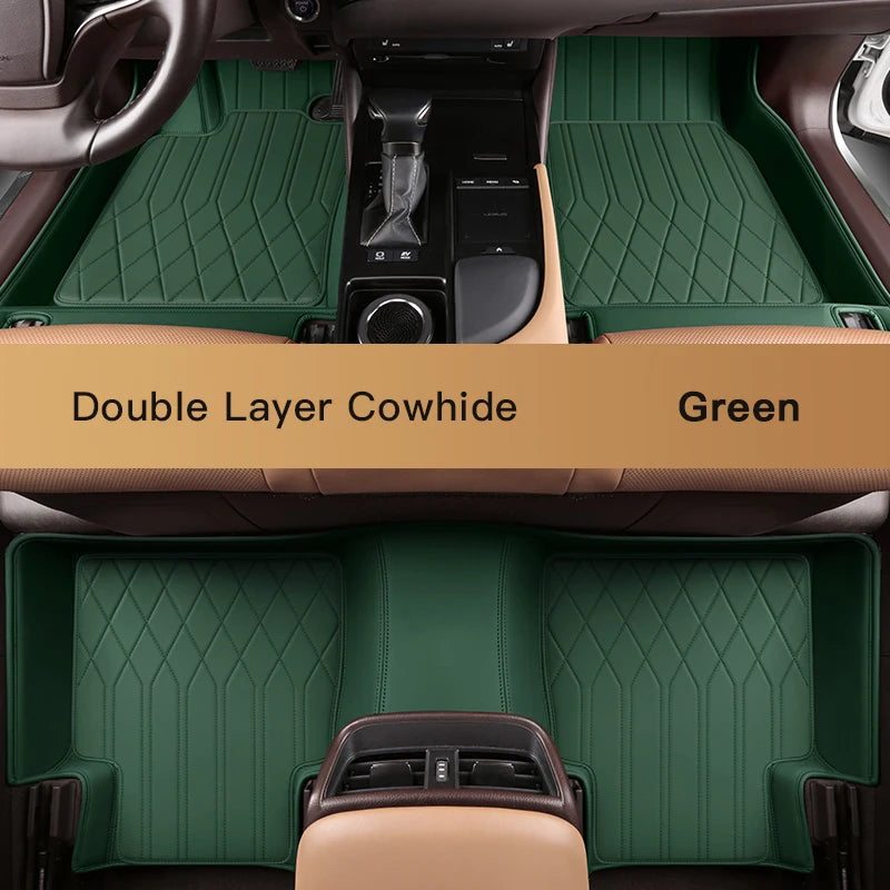 Custom Fit Leather Floor Mats for Chevrolet Camaro