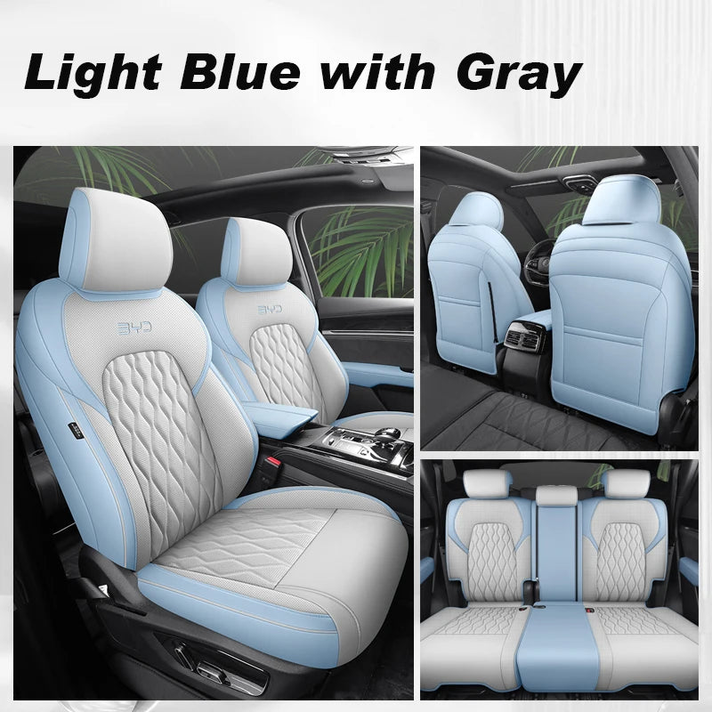 Custom Fit Leather Car Seat Covers for BYD Tang DM-i