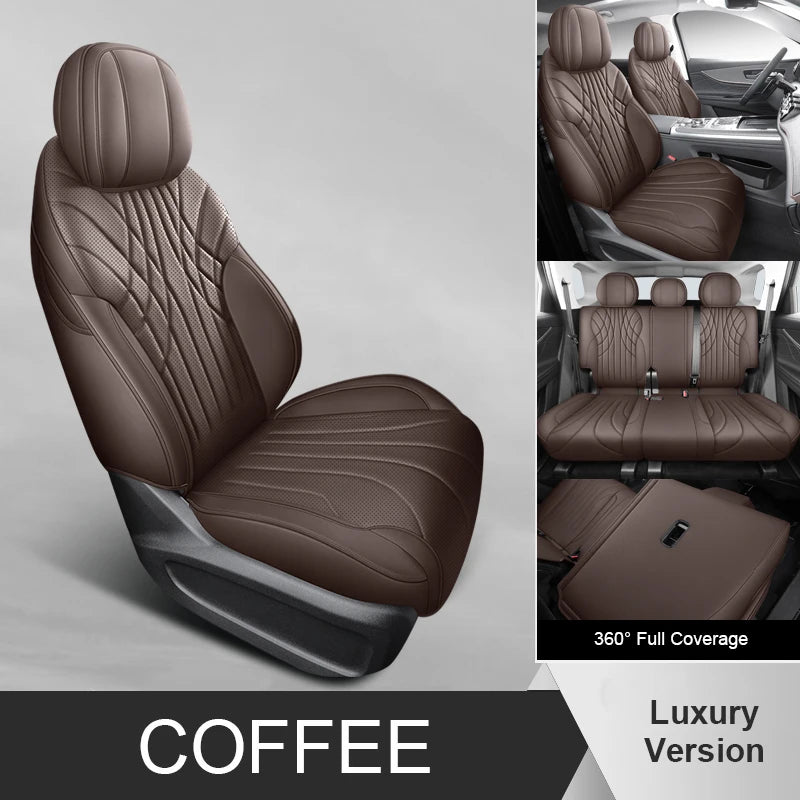 Custom Fit Leather Car Seat Covers for Chery Tiggo 9