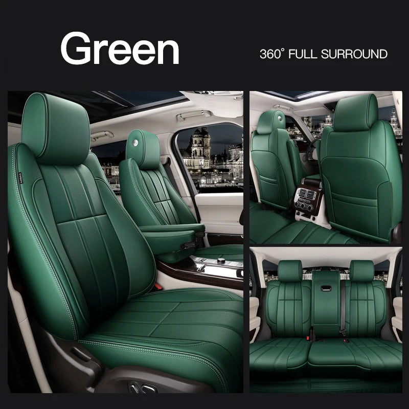 Custom Fit Leather Car Seat Covers for Range Rover Sport