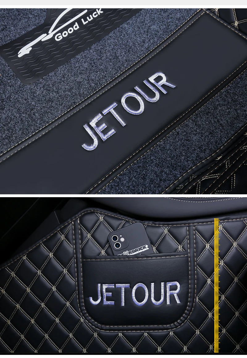 Custom Fit Nappa Leather Floor Mats for JETOUR X70 PLUS / PRO