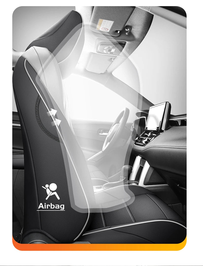 Custom Fit Leather Car Seat Covers for Toyota bZ4X