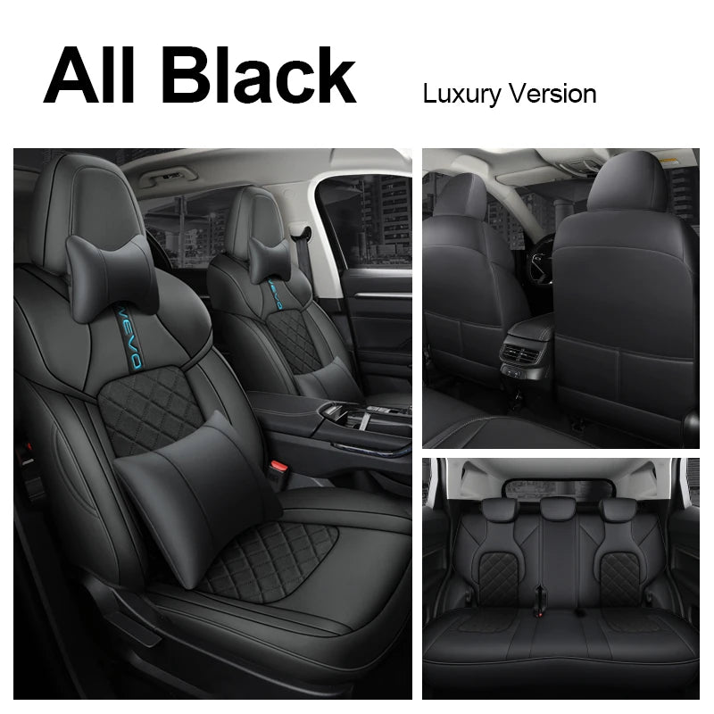 Custom Fit Leather Car Seat Covers for Haval Jolion 5-Seater