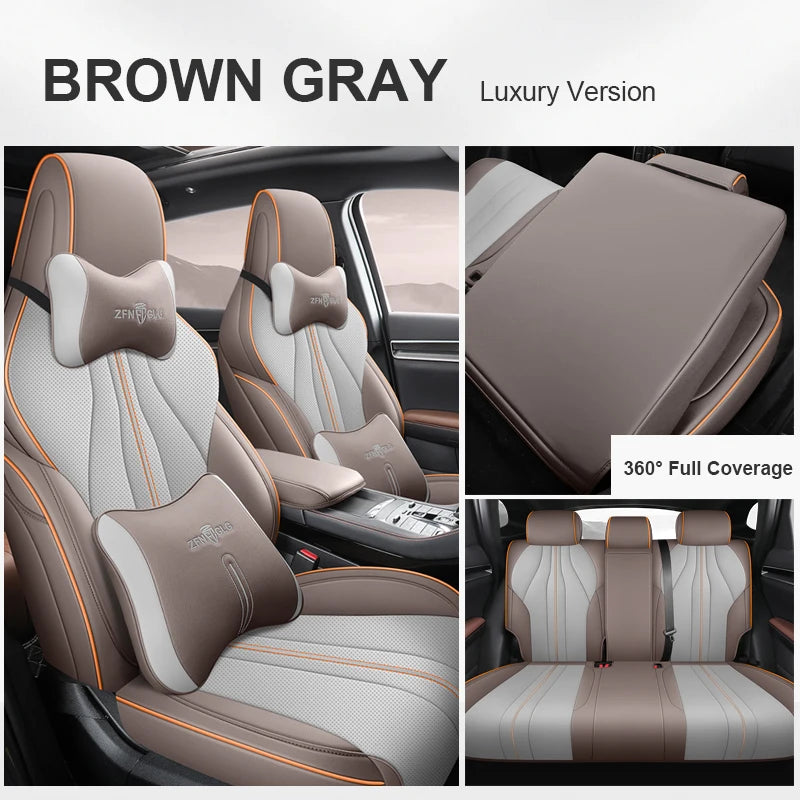 Custom Fit Leather Car Seat Covers for BYD Song Pro EV