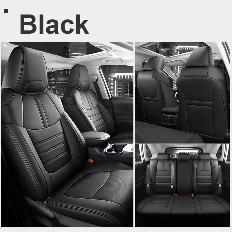 Custom Fit Leather Car Seat Covers for Toyota RAV4 (2020–2025)
