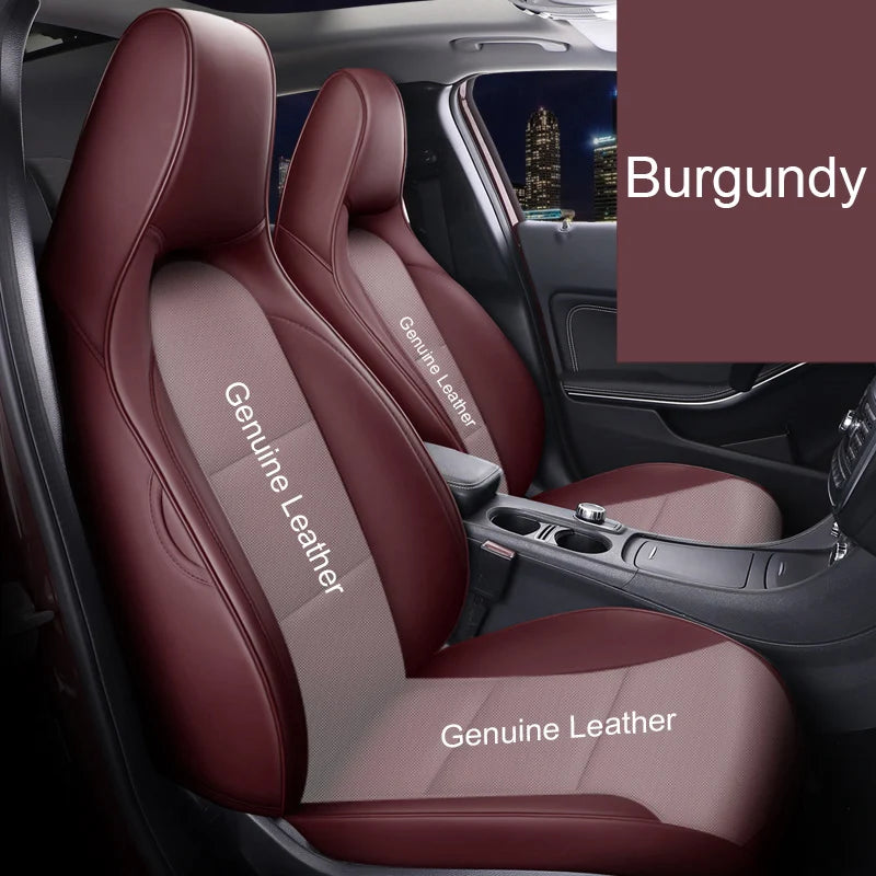 Custom Fit Leather Car Seat Covers for Mercedes-Benz CLA 220