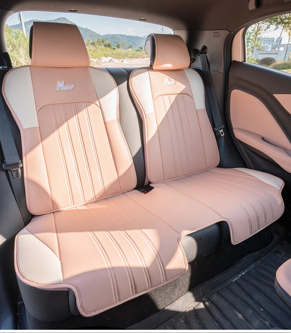 Custom Half-Cover Leather Seat Cushion Pads for BYD Seagull
