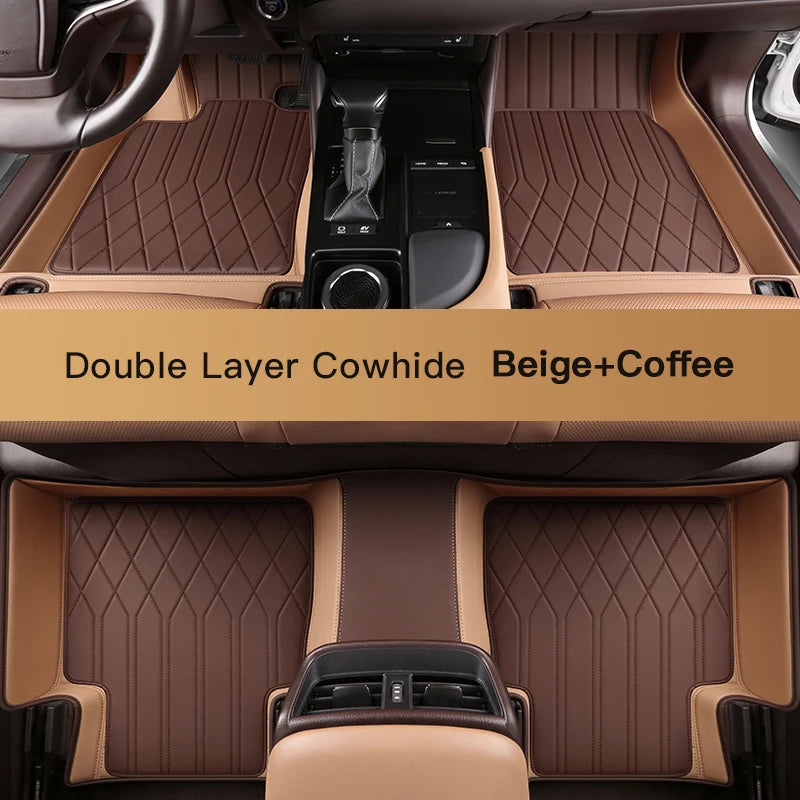 Custom Fit Leather Floor Mats for Chevrolet Camaro