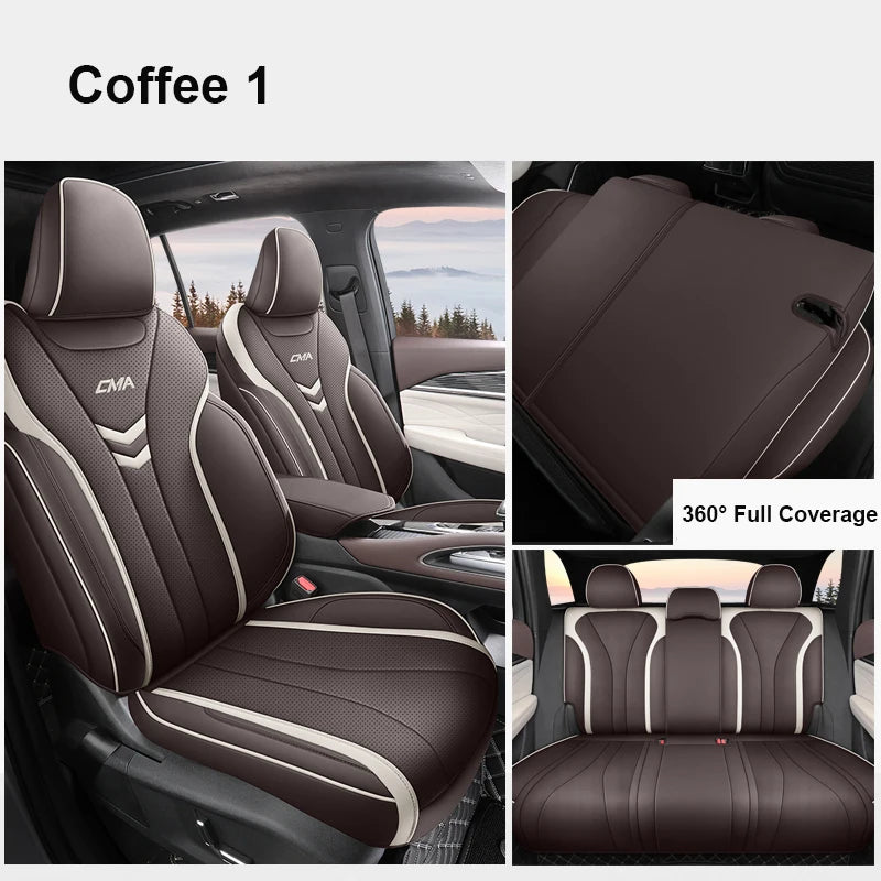 Custom Fit Leather Car Seat Covers for Geely Xingyue L