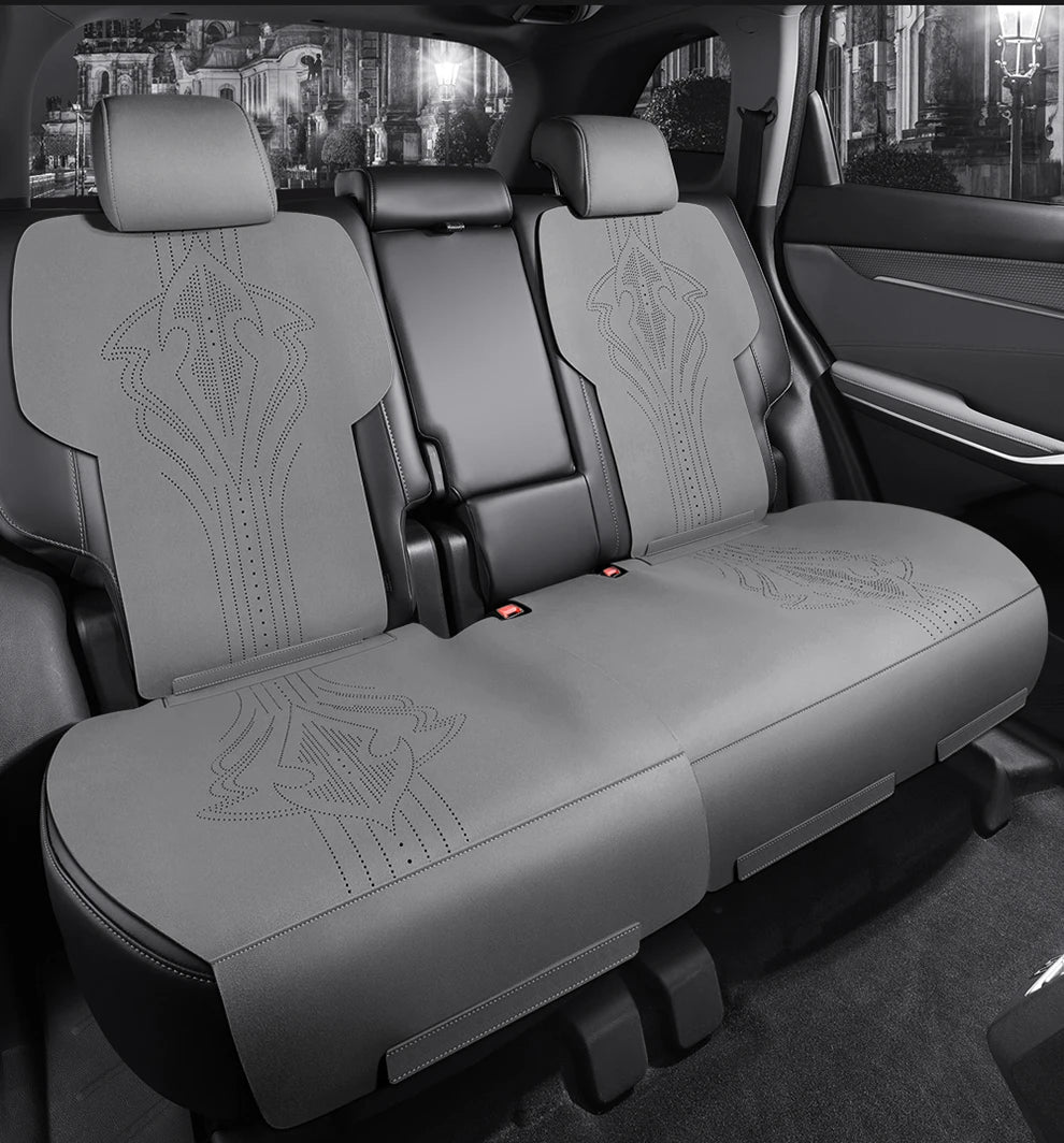 Custom Fit Half-Cover Suede Car Seat Covers for Changan CS75 PLUS SUV
