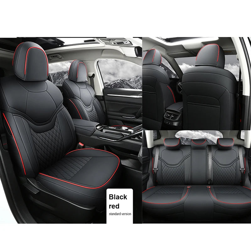 Custom Fit Leather Car Seat Covers Full Set for Haval Jolion
