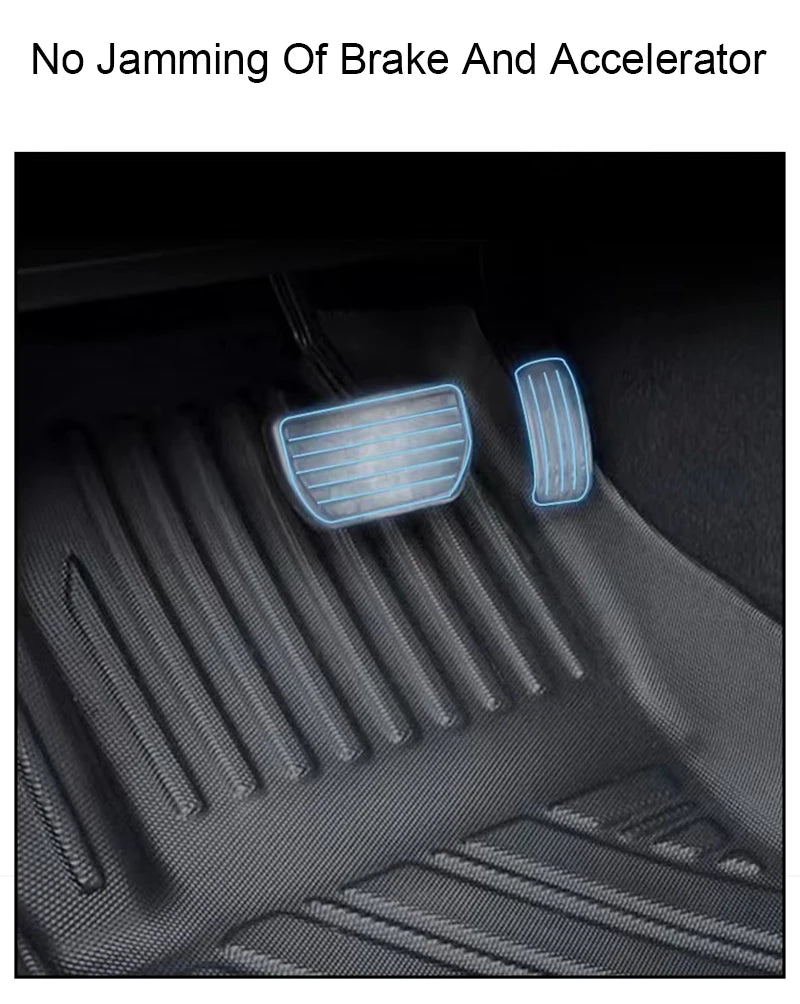 Custom Fit TPE Floor Mats for Toyota Grand Highlander 2022–2025
