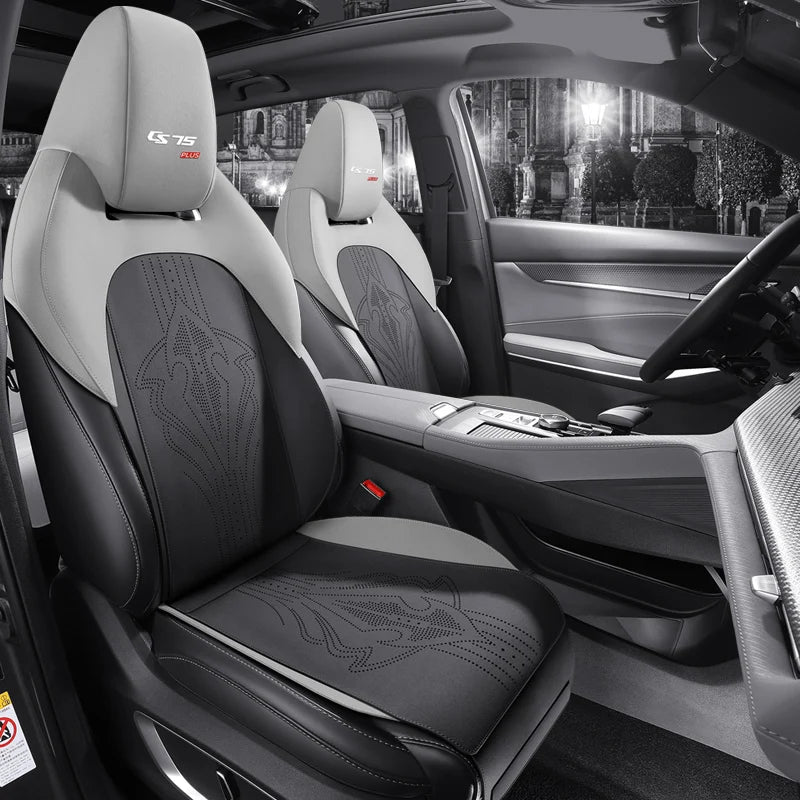Custom Fit Half-Cover Suede Car Seat Covers for Changan CS75 PLUS SUV