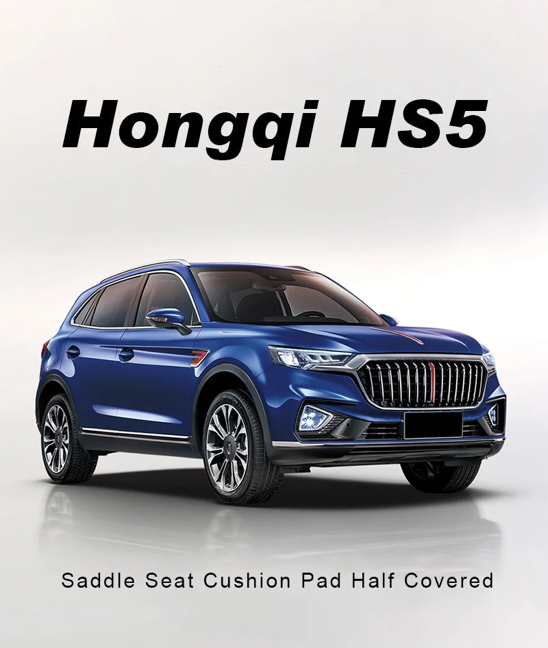 Custom Fit Half Cover Suede Car Seat Cushion Pads for Hongqi HS5