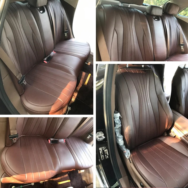 Custom Fit Leather Car Seat Covers for Mercedes-Benz C-Class W204