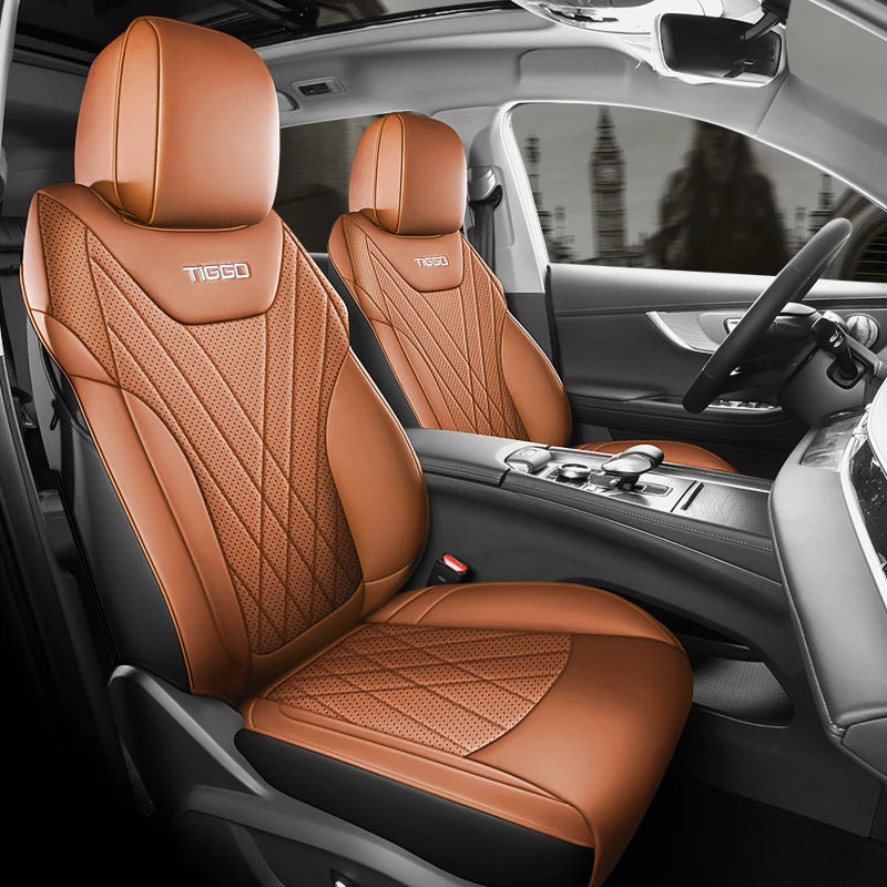 Custom Fit Leather Car Seat Covers for Chery Tiggo 8 Pro