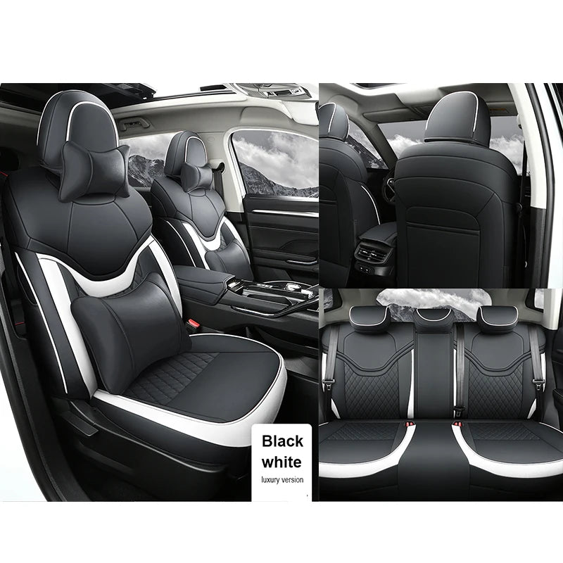 Custom Fit Leather Car Seat Covers Full Set for Haval Jolion