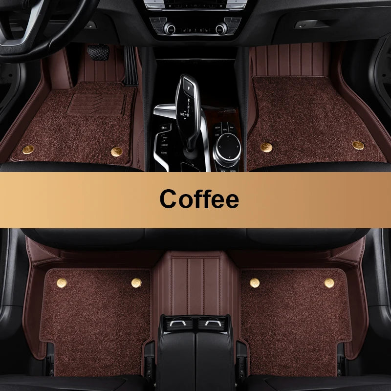Custom Fit Leather Car Floor Mats for Tank 300