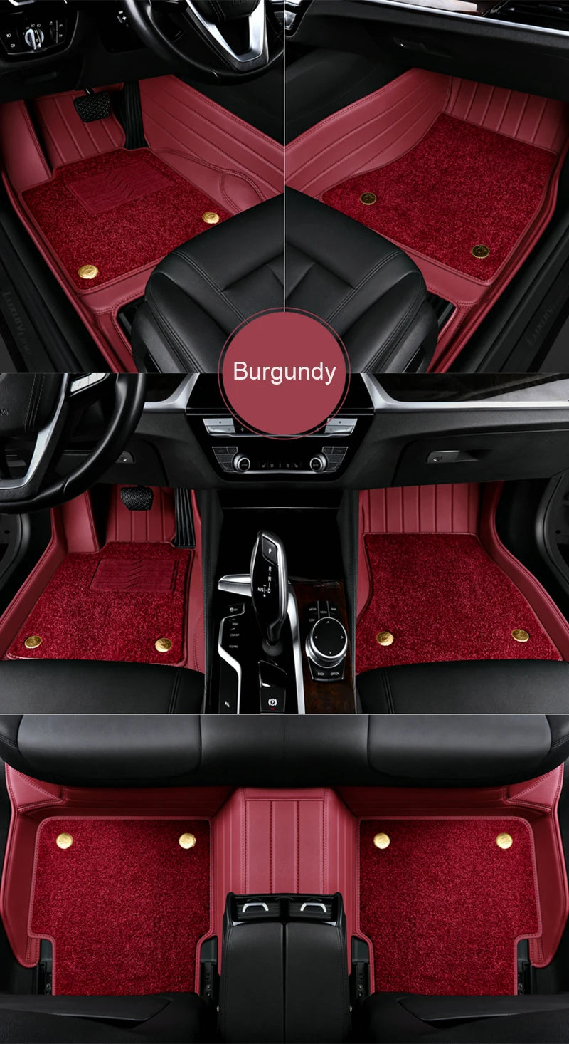 Custom Fit Leather Car Floor Mats for Tank 300