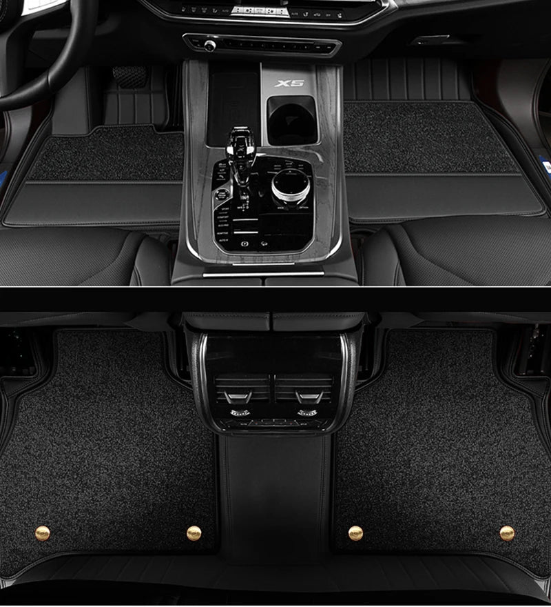Custom Fit Leather Floor Mats for BMW & Mini