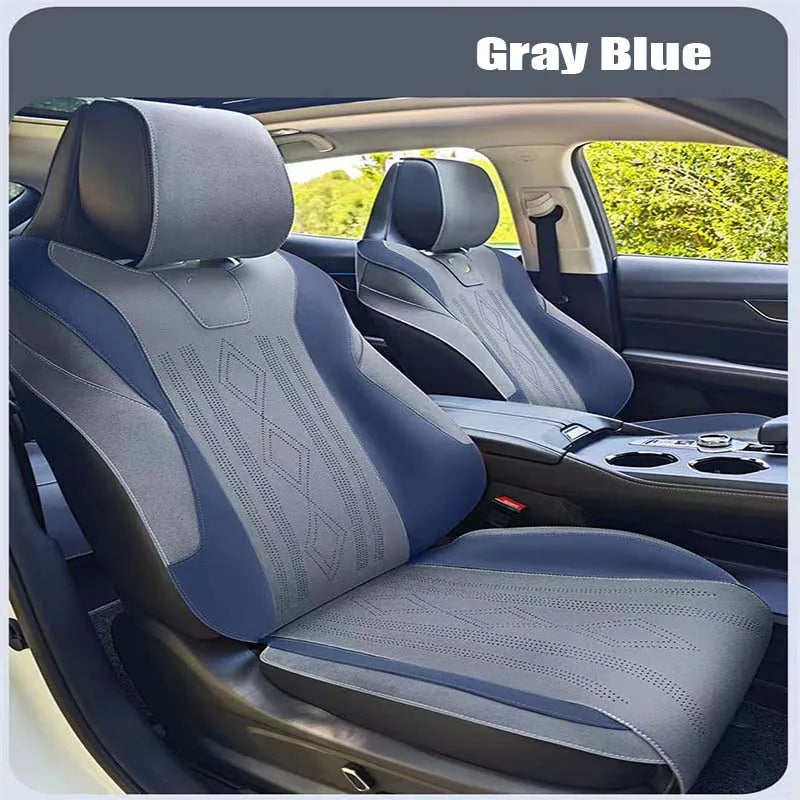 Custom Half-Cover Suede Saddle Seat Cushion Pads for Changan UNI-K (2020-2023)