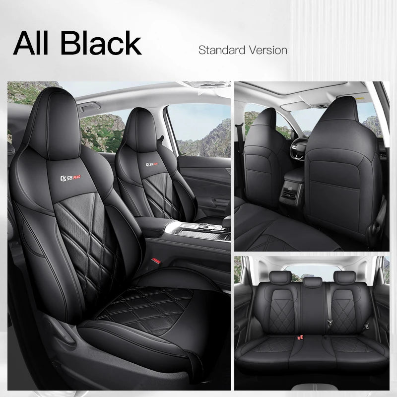 Custom Fit Leather Car Seat Covers for Changan CS55 Plus