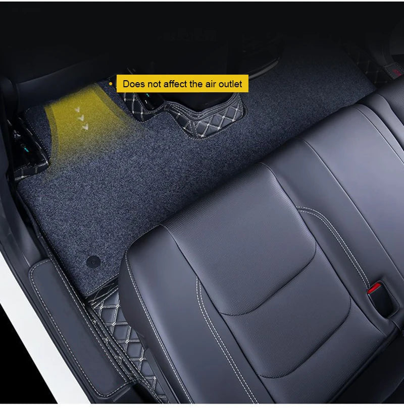 Custom Fit Nappa Leather Floor Mats for JETOUR X70 PLUS / PRO