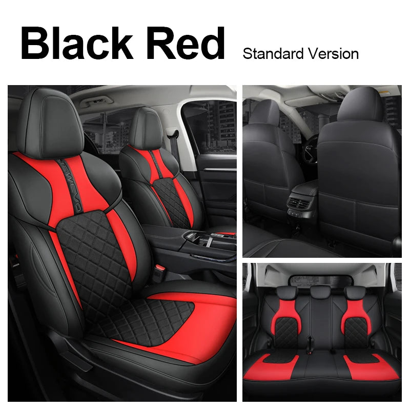 Custom Fit Leather Car Seat Covers for Haval Jolion 5-Seater