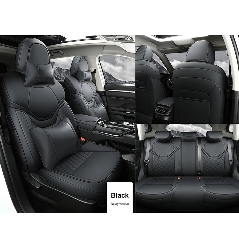 Custom Fit Leather Car Seat Covers Full Set for Haval Jolion
