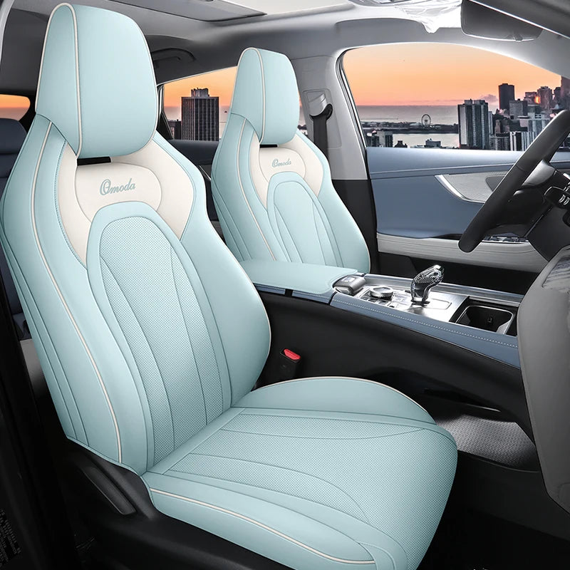 Custom Fit Leather Car Seat Covers for Chery Omoda 05