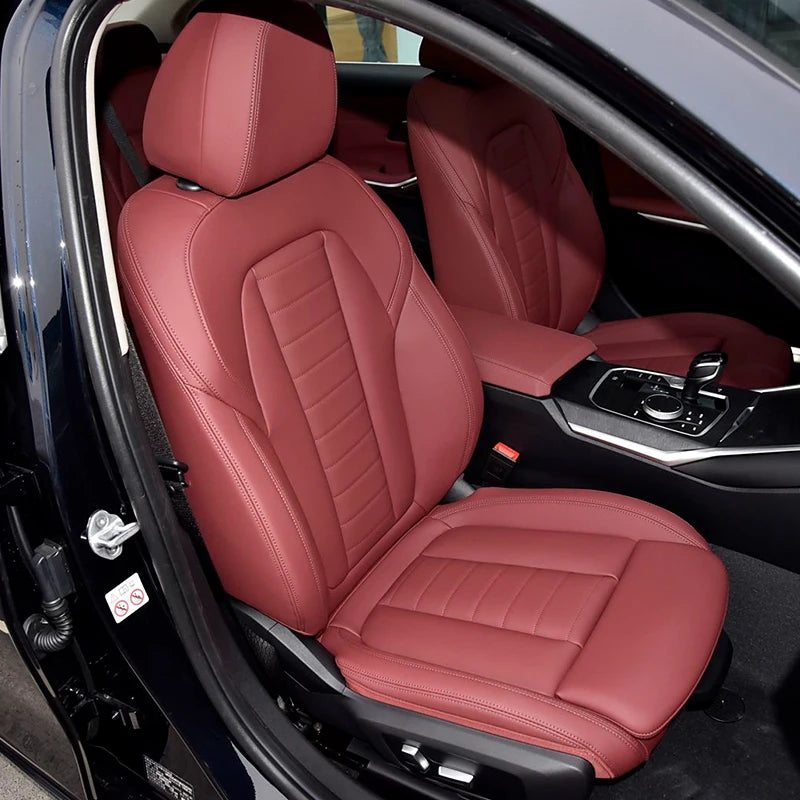 Custom Leather Seat Covers for BMW E46 E90 F30 G20