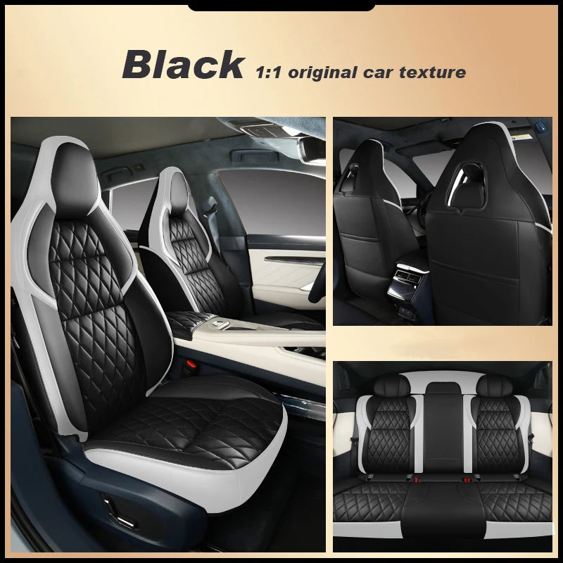 Custom Fit Leather Car Seat Covers for Zeekr 001