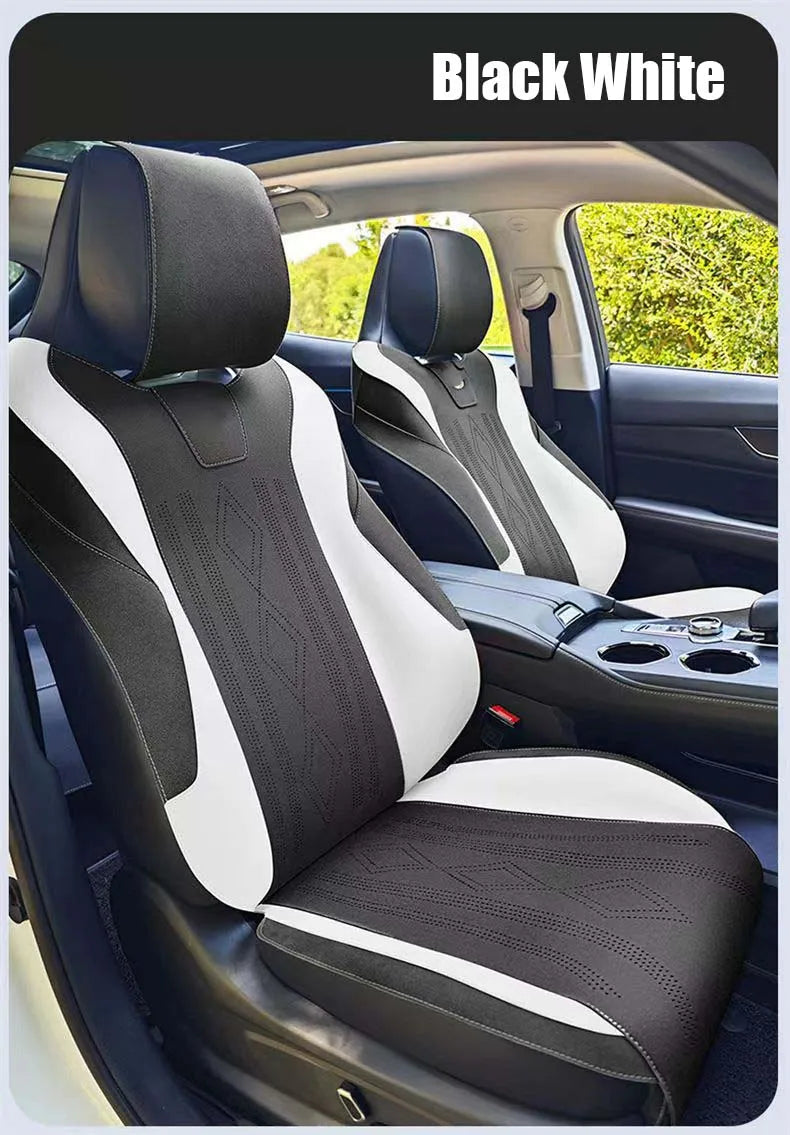 Custom Half-Cover Suede Saddle Seat Cushion Pads for Changan UNI-K (2020-2023)