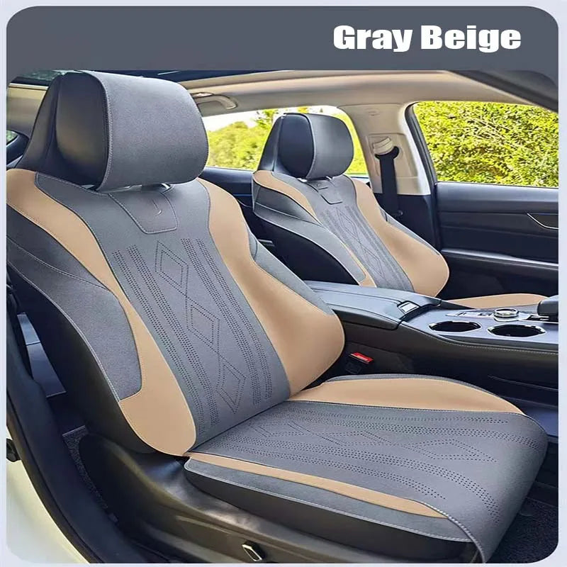 Custom Half-Cover Suede Saddle Seat Cushion Pads for Changan UNI-K (2020-2023)
