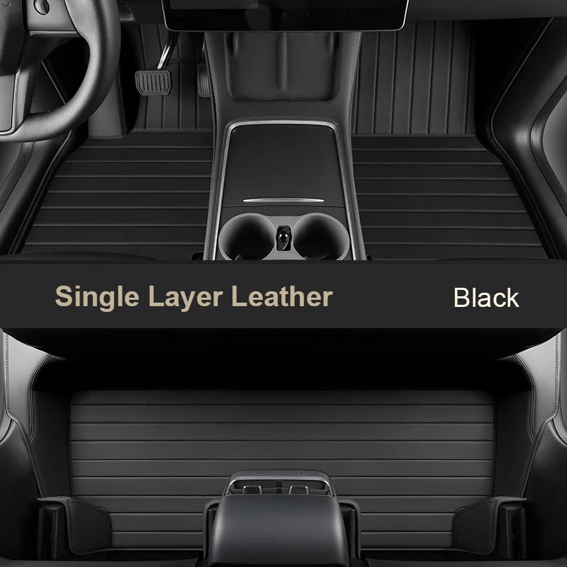Eco-Friendly Car Floor Mats for Tesla Model Y