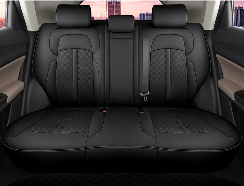 Custom Fit Leather Car Seat Covers for FAW Bestune T77 Pro (2019–2023)