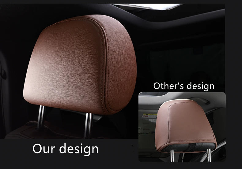 Custom Leather Car Seat Covers for Cadillac CTS (5 Seater)