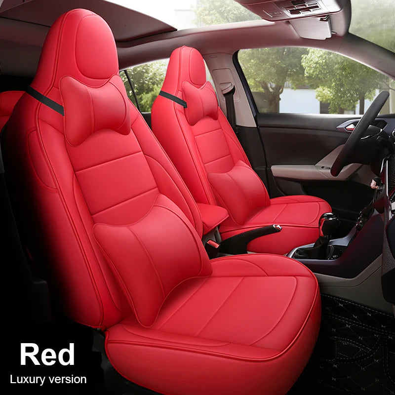 Custom Fit Leather Seat Covers for Volkswagen Polo