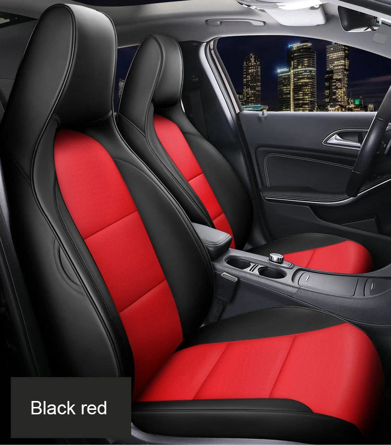 Custom Fit Leather Car Seat Covers for Mercedes-Benz CLA 220