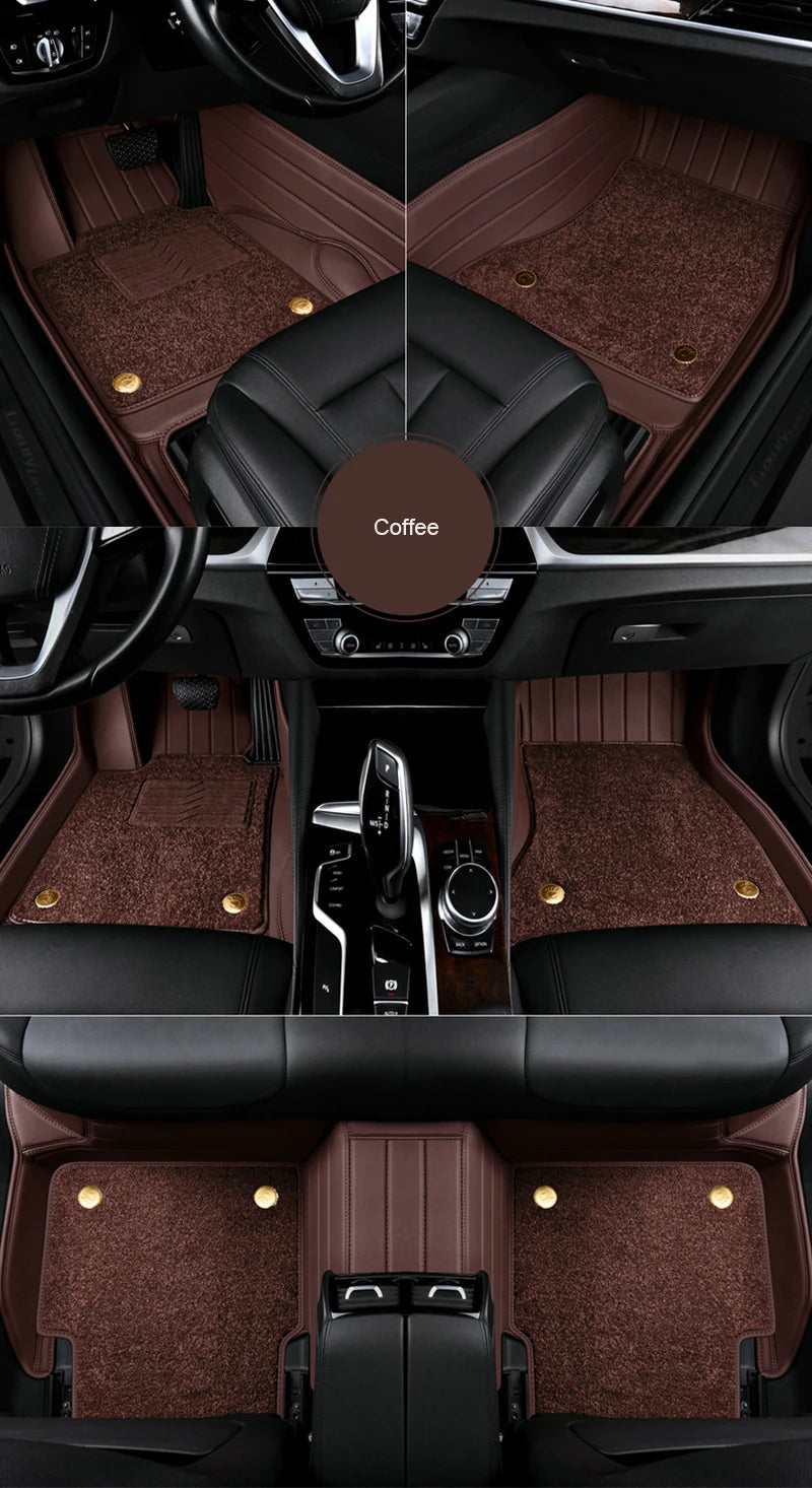 Custom Fit Leather Car Floor Mats for Tank 300