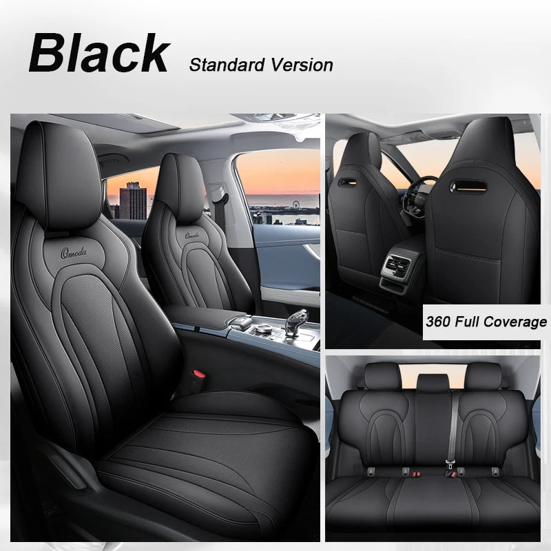 Custom Fit Leather Car Seat Covers for Chery Omoda 05