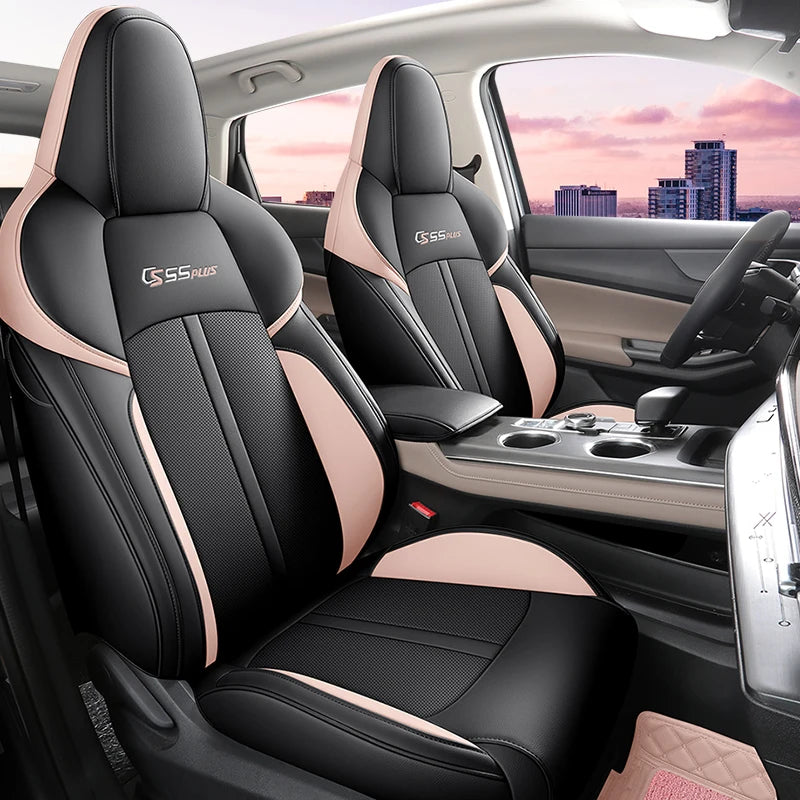 Custom Fit Leather Car Seat Covers for Changan CS55 Plus