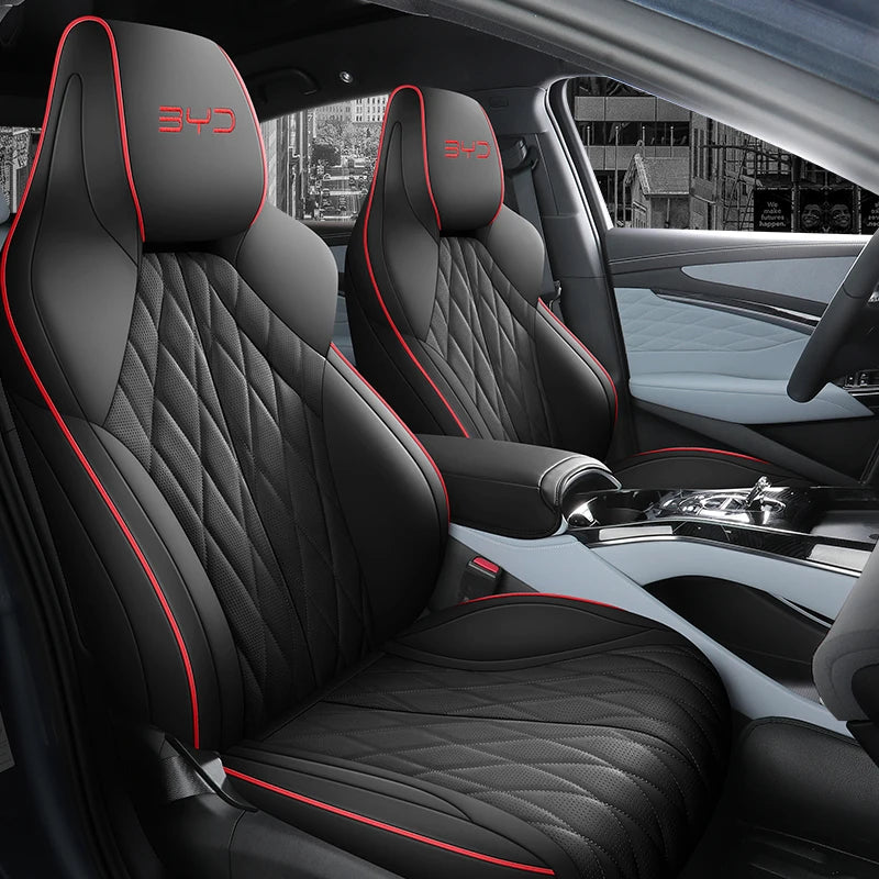 Custom Fit Leather Car Seat Covers for BYD Seal