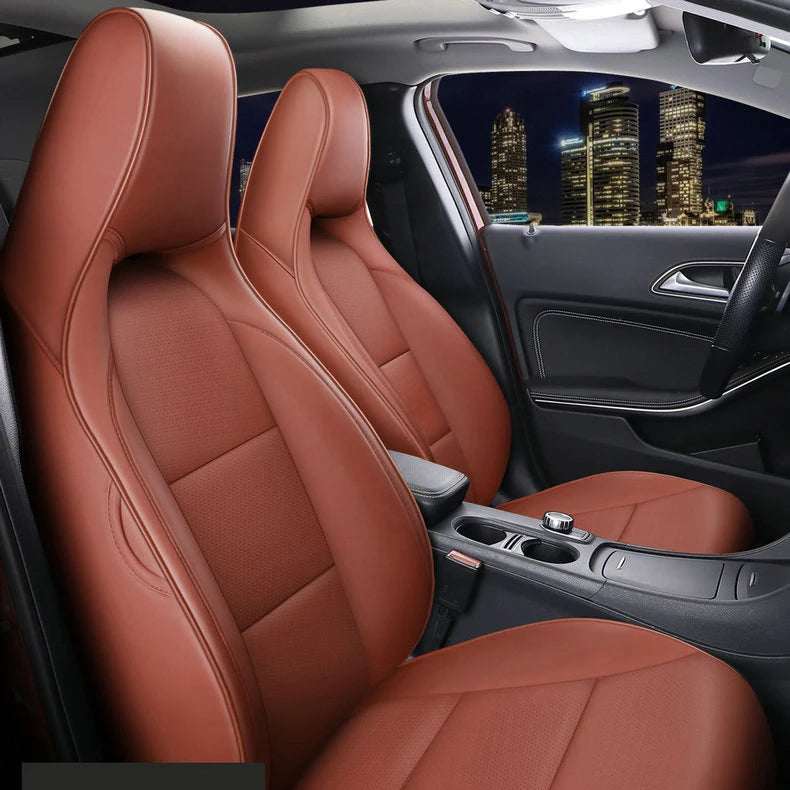 Custom Fit Leather Car Seat Covers for Mercedes-Benz CLA 220
